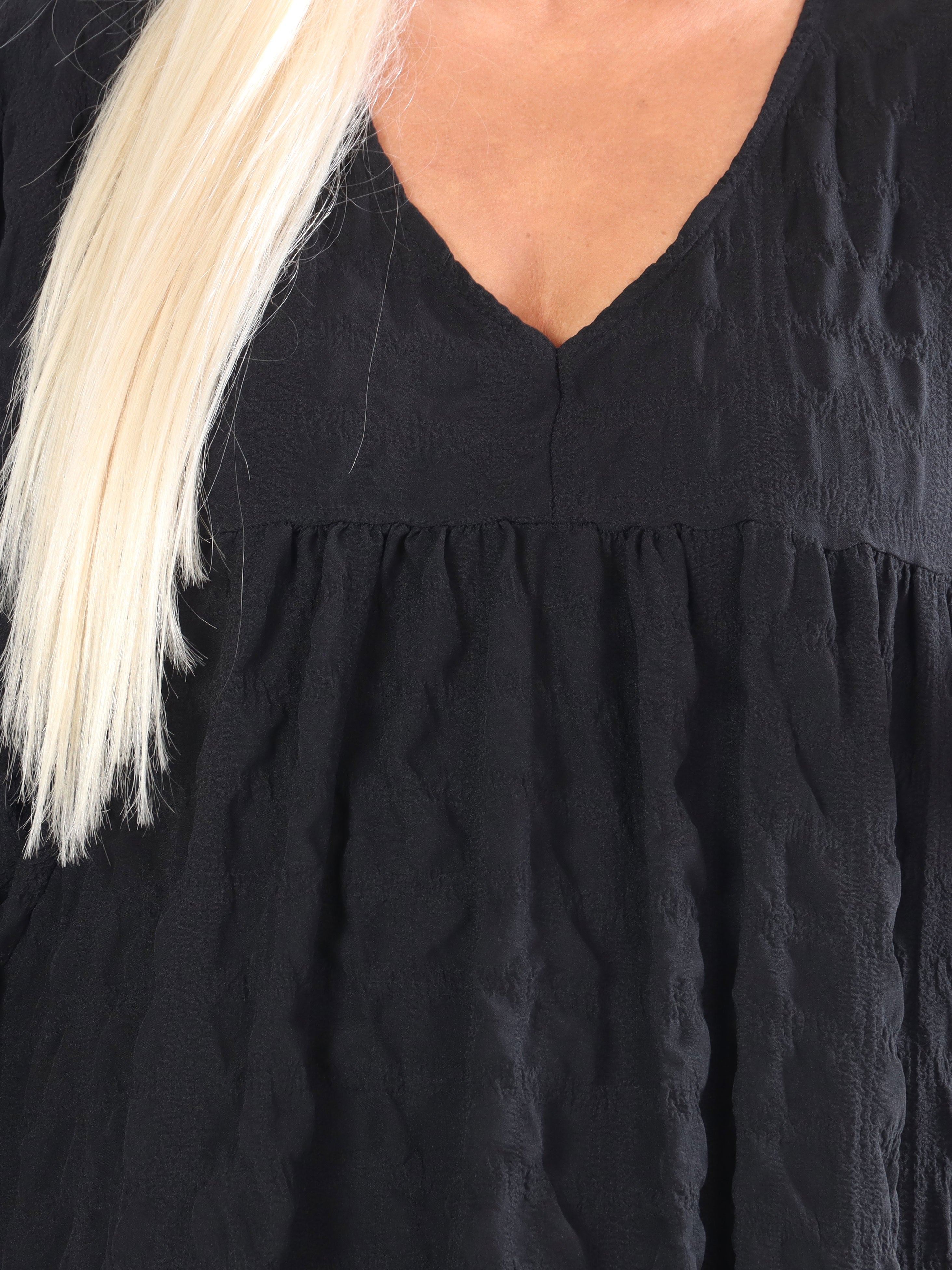 My - Söt plus size klänning i babydoll form